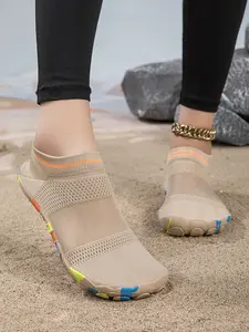 Women's Breathable Wide Toe Water Shoes, Sporty Outdoor All-Season Comfort, Unisex Non-Slip Minimalist Design, Ideal for Daily Wear, Beach Shoes, Water Aqua Shoes, Water Sports Shoes, Water Sports Footwear