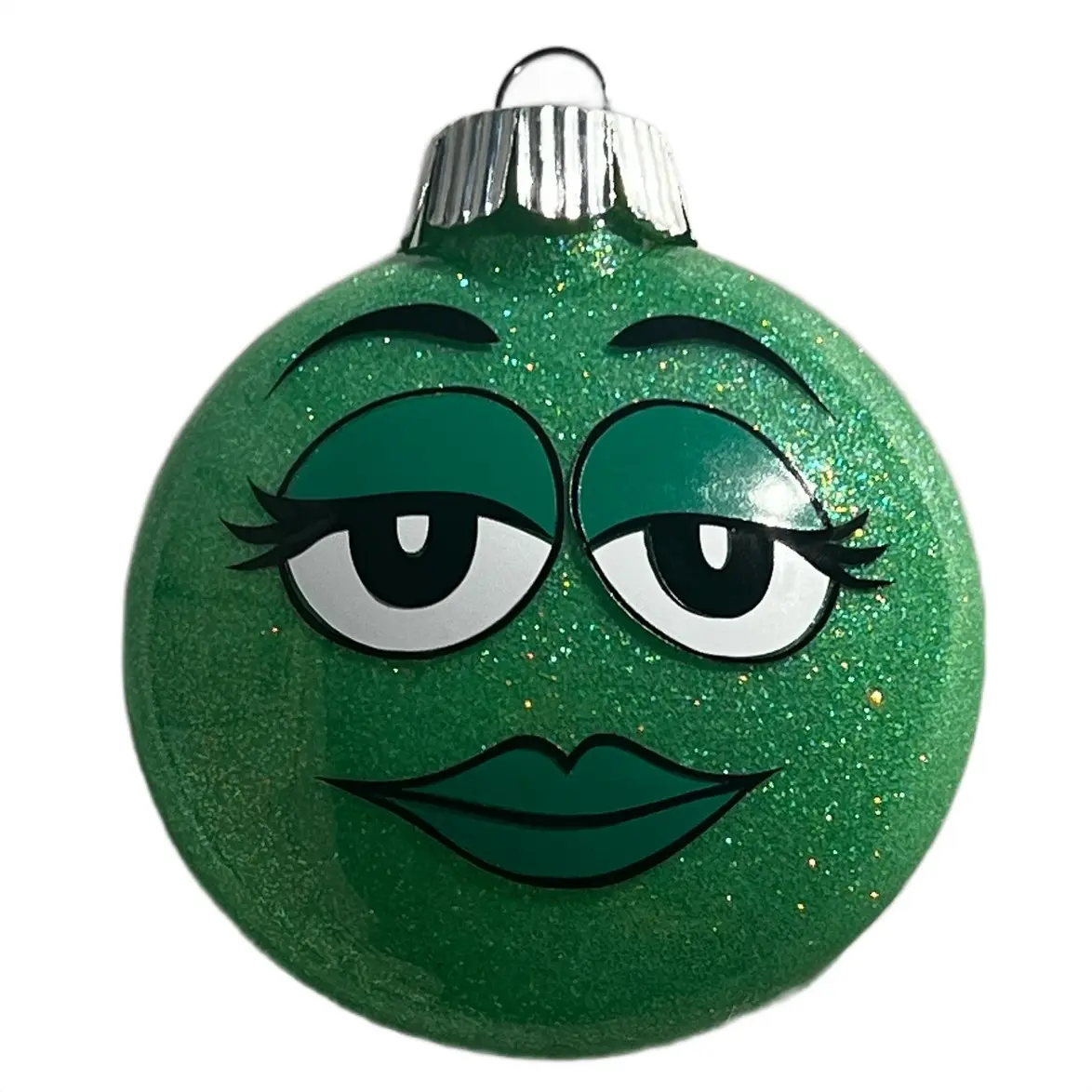 Glass Chocolate Christmas Ornaments