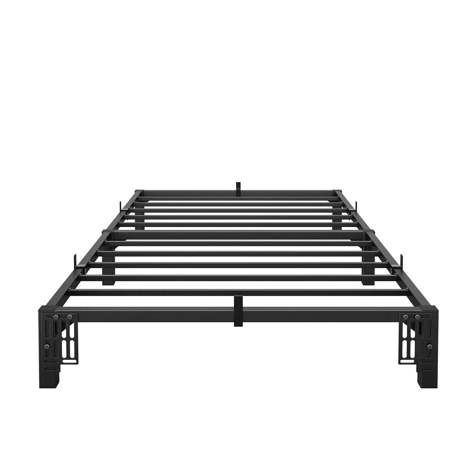 Metal Bed Frame Queen Size – Platform Bed Frame with Strong Steel Slats – Bedroom Bed Base for Apartment & Home Use