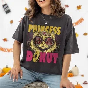 Princess Donut Comfort Colors Shirt, This is an OUTRAGE Sweatshirt, Dungeon Crawler Carl Fan Shirt, Goddammit Donut, New Achievement Tee