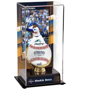 Mookie Betts Los Angeles Dodgers 2024 MLB World Series Champions Sublimated Display Case with Image