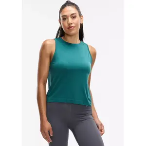 Peloton Women's Seamless Muscle Tank, Teal, XL/XXL