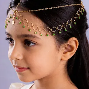 Ladies' Luxurious Bridal Head Chain, Fashionable Bohemian Hair Jewelry For Wedding Tiaras Gold Head Piece Head Pieces Jewelry, School Stuff, Jewellery For girls