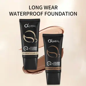 O'CHEAL Hydrating Liquid Foundation, Long-Lasting Makeup and Lightweight, Medium Coverage & Semi-Matte Concealer & Foundation Cosmetic Moisturizer foundation concealer Moisture Hydrate concealer foundation Moisturizing 01 Ivory concealer foundation