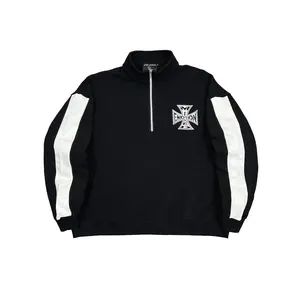 MIXED EMOTION  QUARTER ZIP JACKET