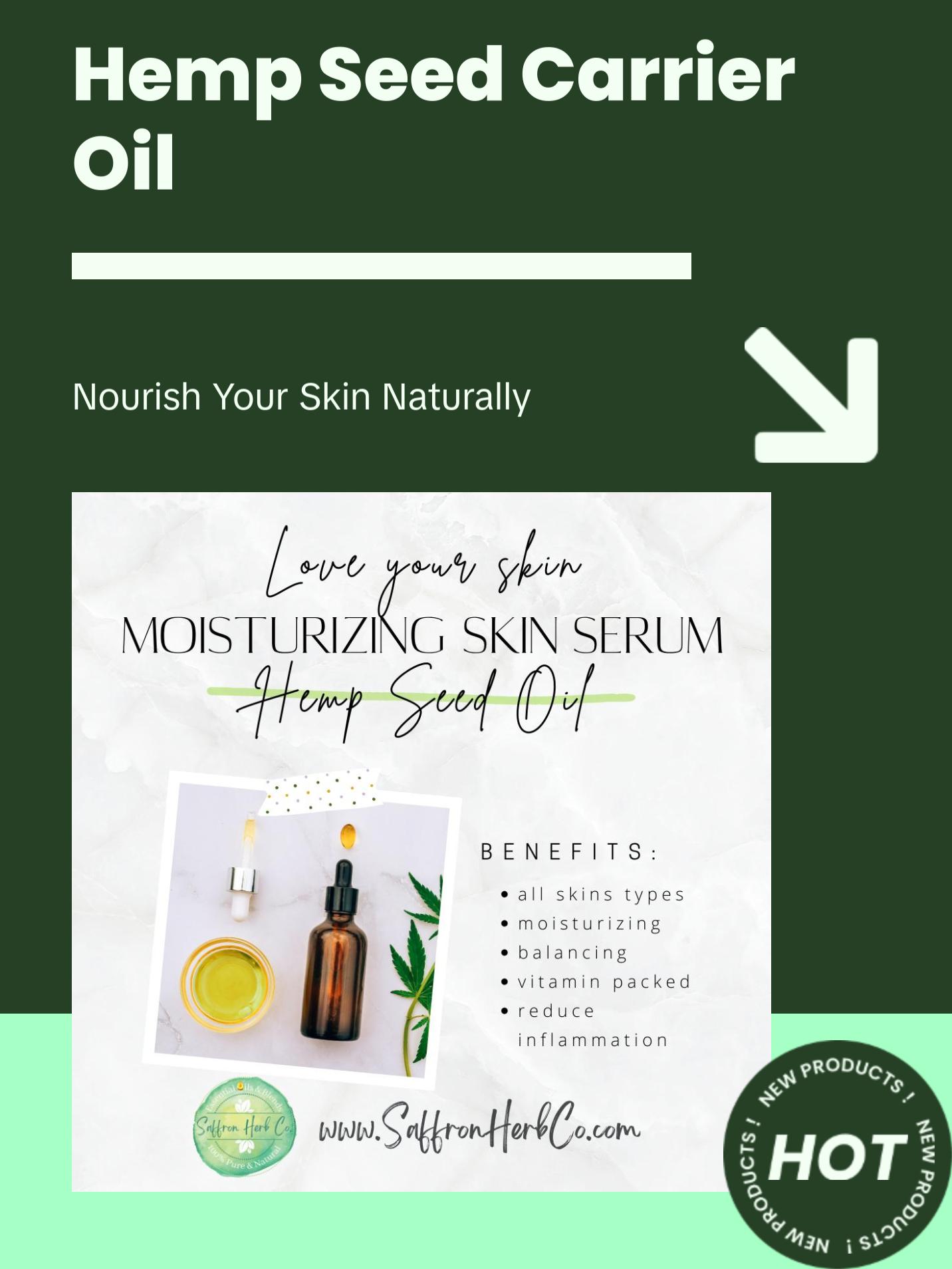 Hemp Seed Carrier Oil Hemp Seed Carrier Oil