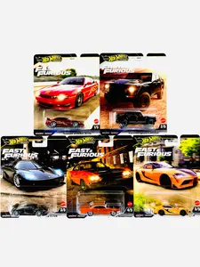 Hot Wheels 2025 Fast & Furious Case L (Set of 5 Cars)
