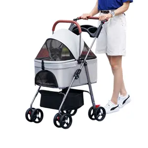 Zoravellion Detachable Pet Stroller for Small Dogs & Cat