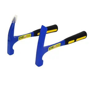 High-Quality Steel Forging Geology Hammer, Professional Exploration Tool, Sharp Head/flat Head, Dual Color Options Available, Hand Tools