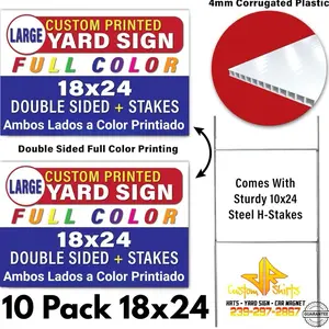 Yard Sign para tu negocio