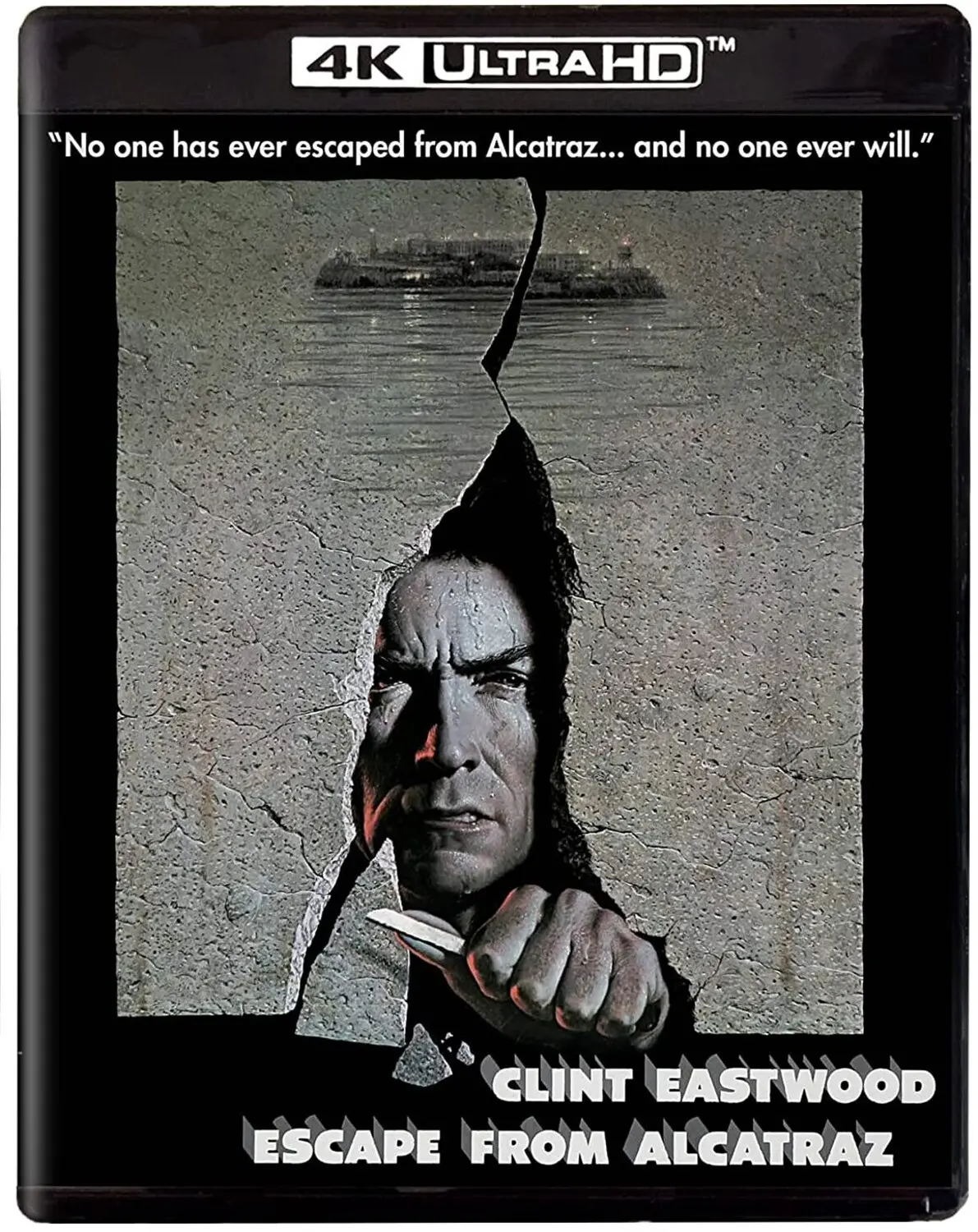Escape from Alcatraz  [4K ULTRA HD BLU-RAY MOVIE] 4K Mastering, Rmst, Subtitled, Widescreen, Ac-3/Dolby Digital, Dolby