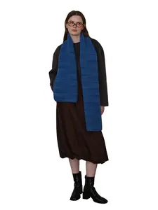 Women's Gingham Knit Scarf, Soft Skin-Friendly Fabric, Casual Fitted Design, Perfect for Fall & Winter Daily Wear