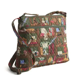 Vera Bradley Women's Premium Cotton Original Zip Hipster