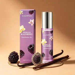 10ML Vanilla Blackberry Skincare Pheromone Oil - Roll-On Subtle Essential Fragrance Oil, Sweet Cherry Body Oil for Men and Women, Dating Traveling Home