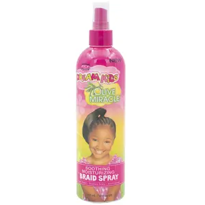 African Pride Dream Kids Braid Spray 12 oz Haircare Daily Moisture
