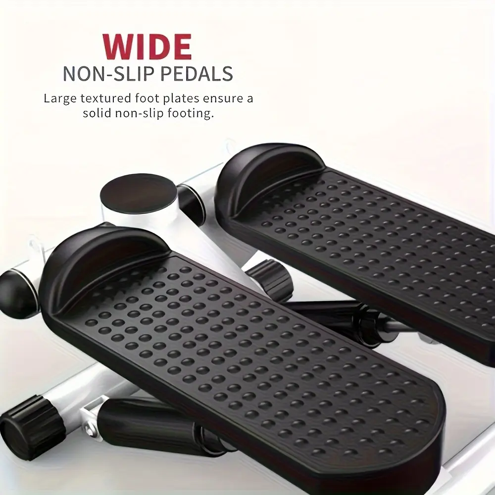Fitness Mini Steppers For Exercise, Vertical Climber, Exercise Stepper, Home Workout Equipment With Resistance Bands, For Full Body Workout, 350lbs Loading Capacity