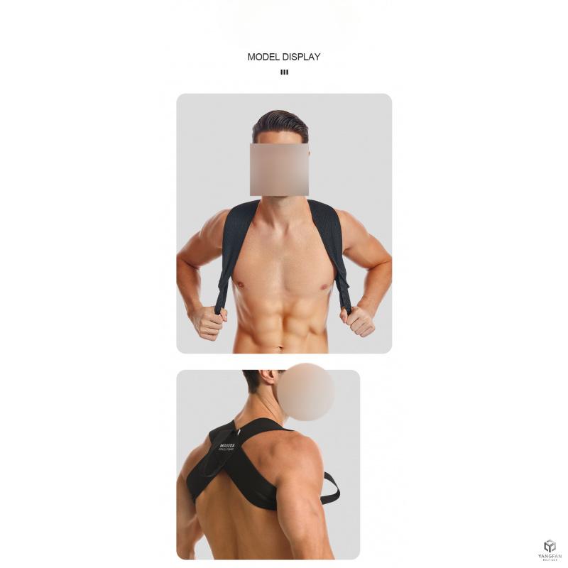 Fitness Heavy Shoulder Support Straps – Breathable Training Aid for Bench Press, Shoulder Workouts & Upright Posture Support, Comfortable Gift Choice