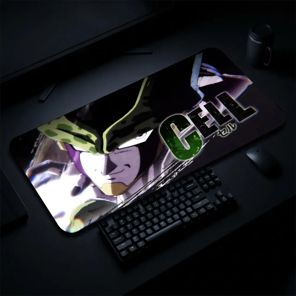 Collection Cell Dragonball Gaming Mouse Pad Personal, Custome, Anime Desk Mat Extended Keyboard Pad Waterproof Non Slip Rubber Base Large Mousepad for PC Gamer Setup Desk Accessories 40x21 Inch,Office Gifts, Decor desktop