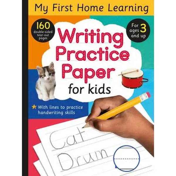 English Writing Practice Activity Book for Young Readers Ages 3+: 160 Double-Sided Tear-Out Pages, Homeschooling Resource, Tiger Tales Soft Cover Paperback