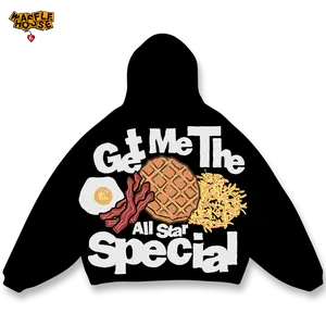 RED LETTERS ALL STAR PULL OVER HOODIE