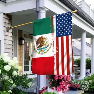 Mexican American Flag USA Mexico Flag 3x5ft