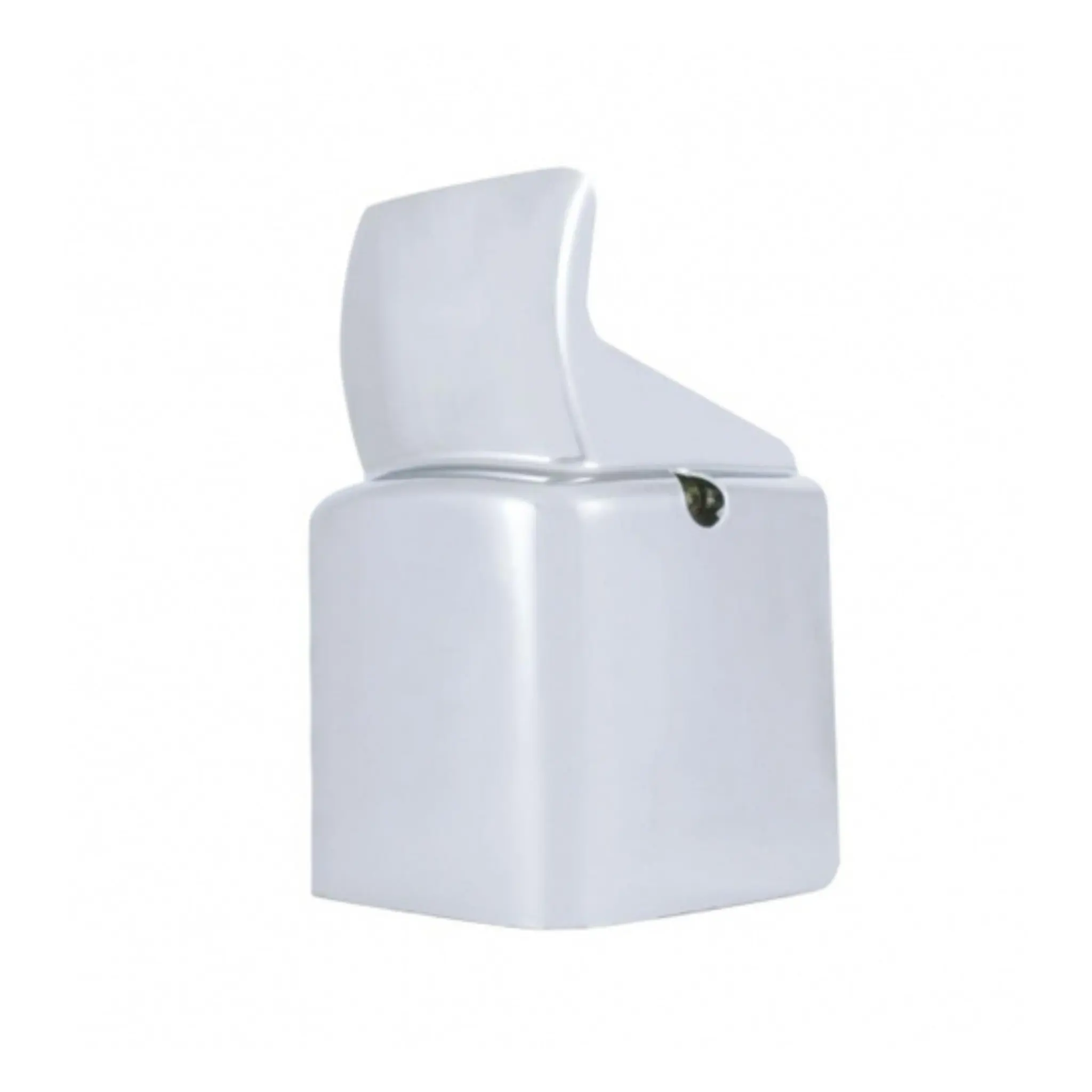 United Pacific Chrome Mid-Steering Column Inner Cover, Plastic Direct-Fit Replacement for Peterbilt 389, Durable Construction, Easy Installation, Lasting Shine