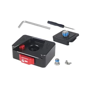 Feichao Camera Fast Switch Quick Release Plate Clamp, Compatible with Gopro 13 12, Dji Ronin Rs, Arca Tripod, Monitor Vlog Accessories