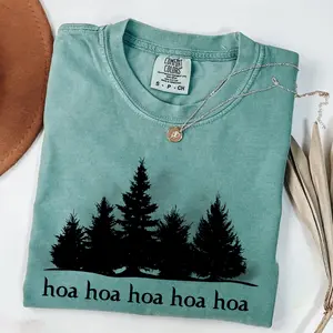 Comfort Colors Hoa Hoa Hoa Vintage T-shirt Twilight Inspired T-shirt Forks Cozy Season Retro Tee Twilight Lover Tee Tops Womenswear