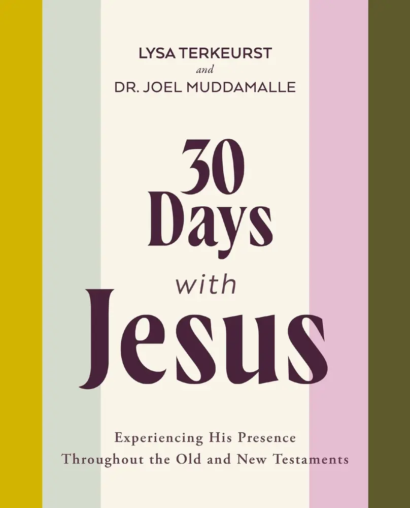 USED Book - 30 Days with Jesus Bible Study Guide: Experiencing His Presence Throughout the Old and New Testaments by TerKeurst, Lysa (Paperback) - english