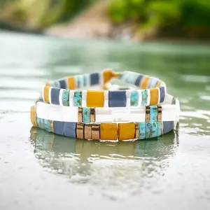 INDIE - Tila Bead Bracelet Stack