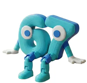 67 Flexible Articulated Figurine, Multi-Jointed 3D Printed Desk Toy, Fidget Toy Sensory Fidget Toys for Relief Stress Autism Hyperactivity Birthday Gifts Goodie Bags Stuffers