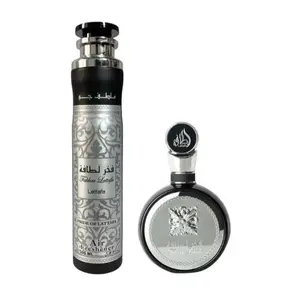 Fakhar Lattafa Men Perfume and Air Freshener Bundle Pack Fragrance Gift