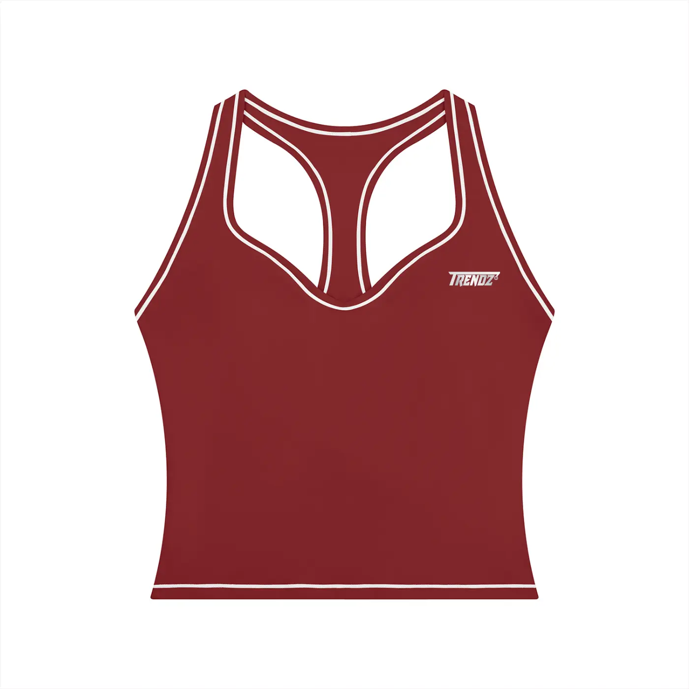 Trendz Women’s Topstitching Yoga Tank Top