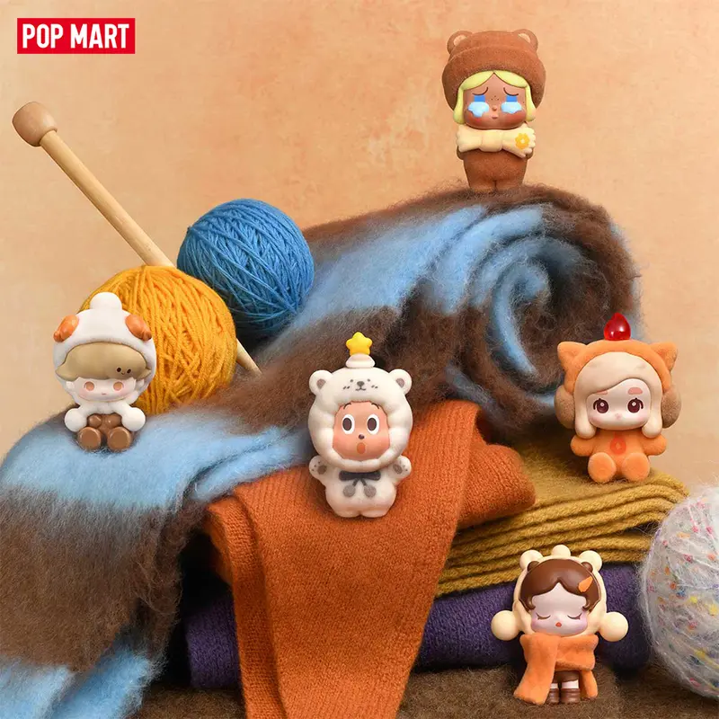 POP MART POP BEAN Fluffy & Cozy Series Blind Bag(1 PC Per Pack),Surprise Gift