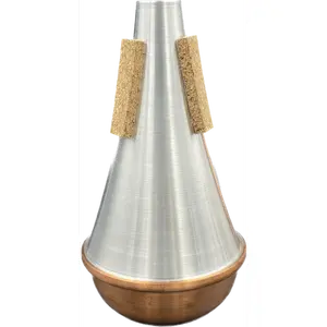 Ullvén Mutes Trumpet POPY Straight Mute Aluminum with Copper Bottom