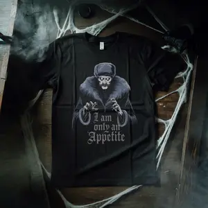I Am Only An Appetite Shirt, Nosferatu Movie Shirt, Halloween Gift for Horror Fan