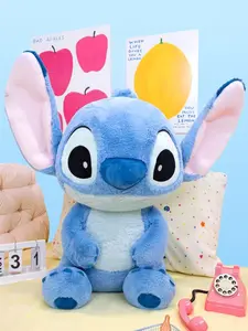 Disney Stitch Series #24 - Stitch Basic Sitting Pose Plush - Super Soft Cute Stuffed Toy for Home Decor Gift