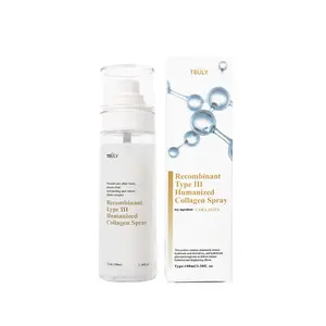TBULY Recombinant Type III Humanized Collagen Spray 100ml - Hydrates Repairs Firms Skin for Dry Sensitive Post-Treatment Care with Chamomile & Hyaluronic Acid - Oil