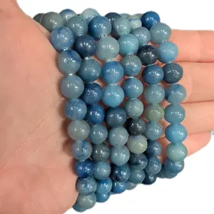 Natural Blue Aventurine Crystal Bracelet