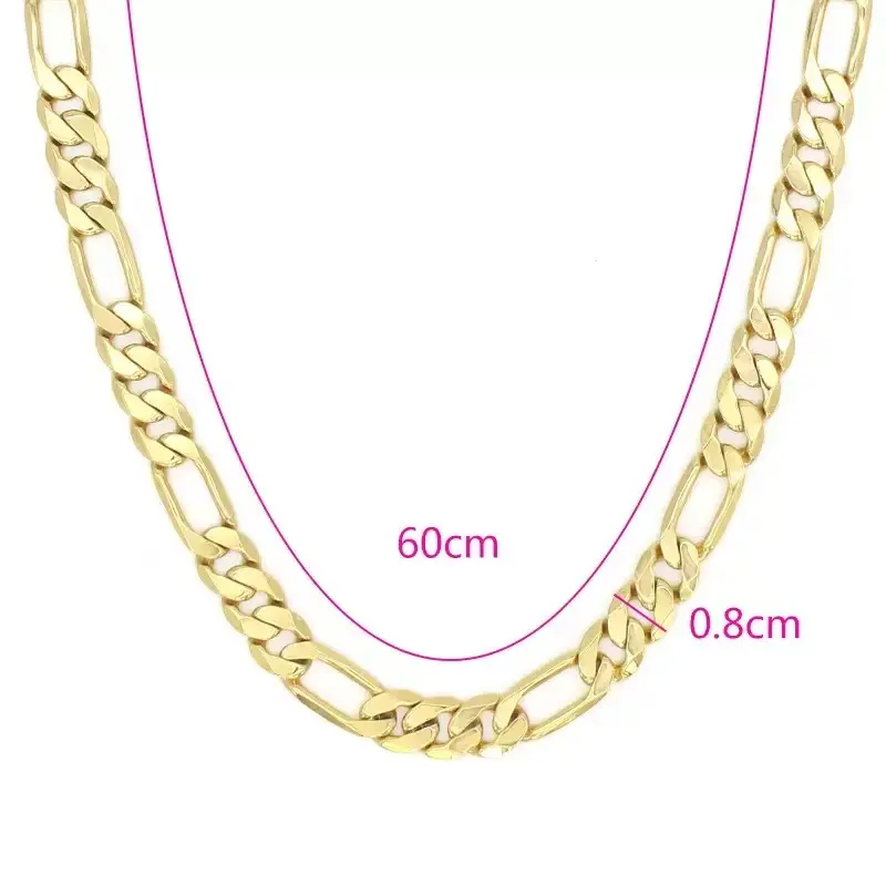 Figaro necklace 8mm
