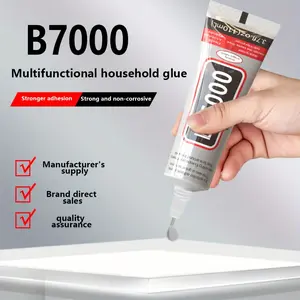 B-7000 Universal Adhesive, 25/50/110ML, Strong Durable Epoxy Resin, Transparent Glue for Jewelry Repair, Phone, Fabric, Multiple Applications