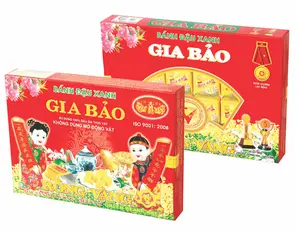 Gia Bao Golden Dragon Snack Green Bean Cake, 240g