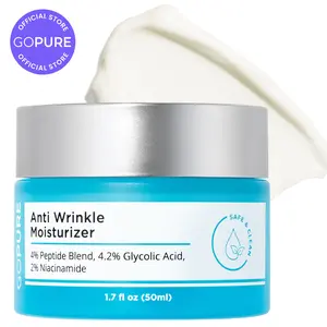 GOPURE Anti Wrinkle Moisturizer - Hydrating Peptide Blend with 4% Glyco-Peptide for Daily Skin Repair & Instant Hydration GOPURE Anti Wrinkle Moisturizer - Hydrating Peptide Blend with 4% Glyco-Peptide for Daily Skin Repair & Instant Hydration