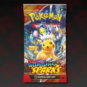 Pokemon Surging Sparks Booster Pack - SV08: Surging Sparks (SSP)
