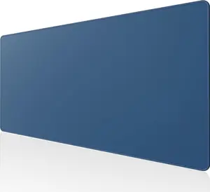 KTRIO Large Gaming Mouse Pad Desk Mat, Superior Micro-Weave Cloth, Non-Slip Rubber Base, Stitched Edges, Water-Resistant, for Gamer, Office & Home, 31.5 x 15.7 Inch，Navy Blue