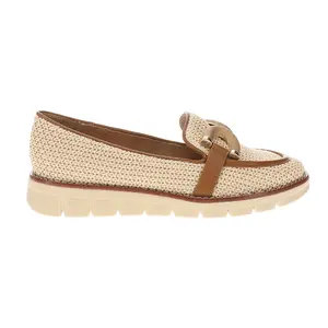 Easy Spirit Womens Vanda Slip On Loafers Casual - Beige
