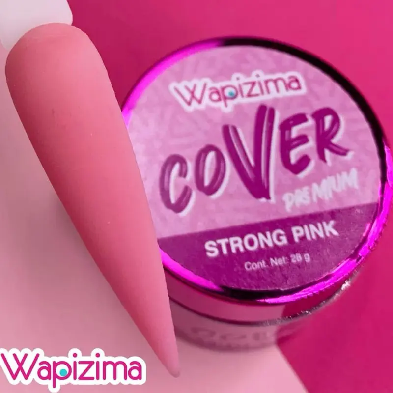 Wapizima Acrílico Cover Strong Pink Premium 2 Oz - Pink Acrylic Cover with 2 Oz Weight Specified