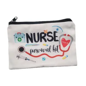 Nurse makeup and accessories bag.