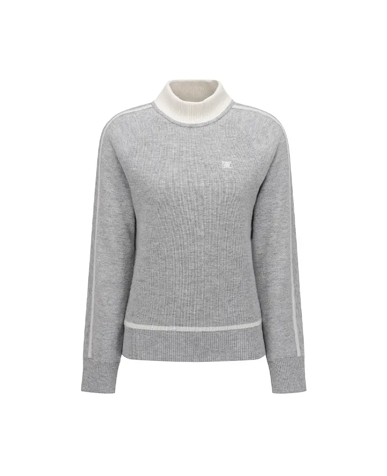 Women's WI Windproof Sweater - Melange Grey
