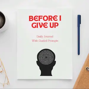 Daily Journal With Guided Prompts for People Who Bottle Up Their Feelings